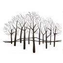 樹鐵藝(y14476立體壁飾-花、植物系列-花鐵藝)